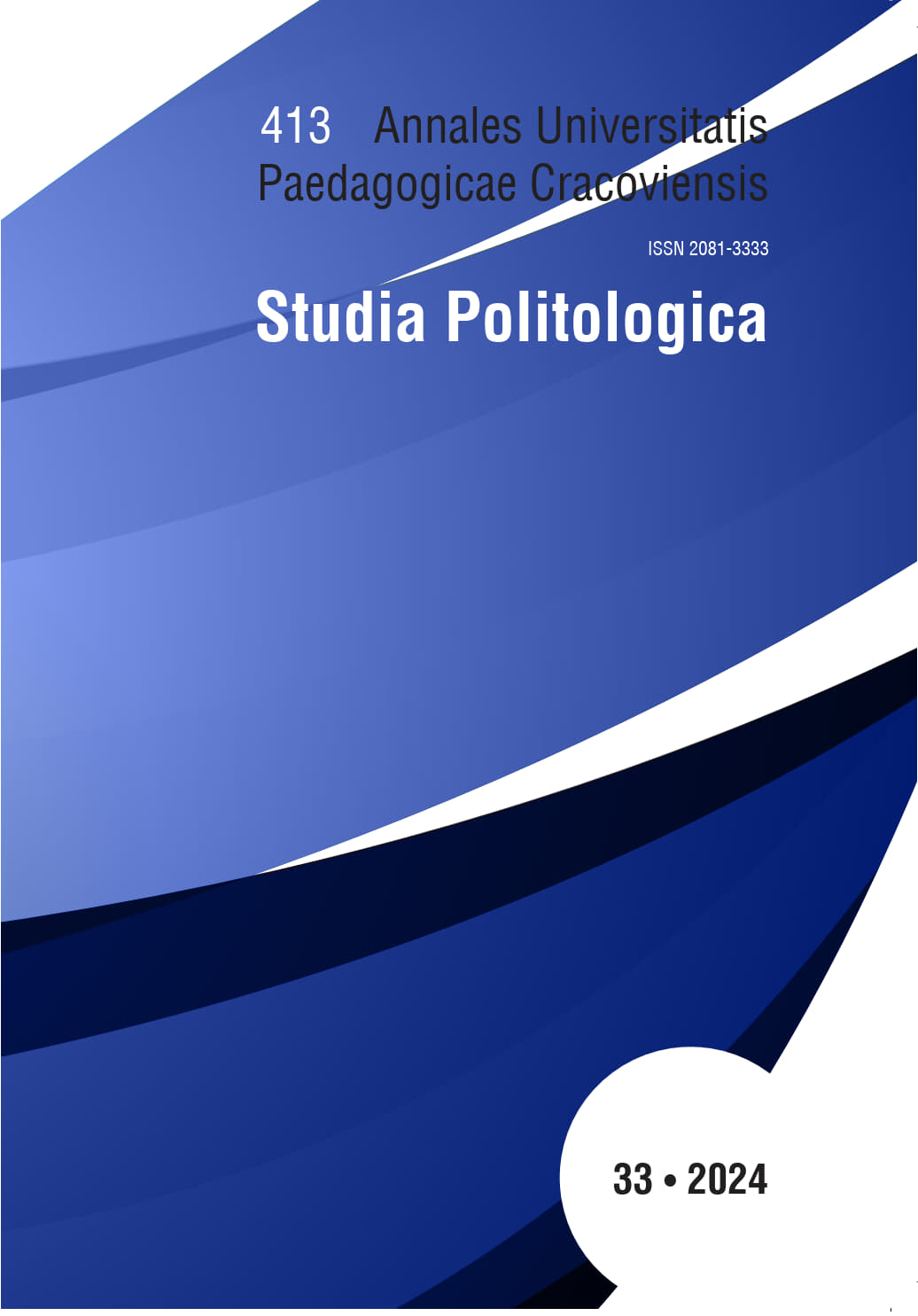 					Pokaż  Tom 33 Nr 413 (2024): Annales Universitatis Paedagogicae Cracoviensis. Studia Politologica
				